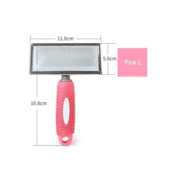 Mixpet Large 11.6 cm Kısa ve Uzun Tüylü Kedi Köpekler İçin Kauçuk Tarak