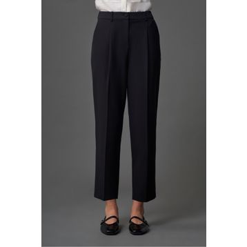 Mizalle 19YGMZL2011016 Siyah Klasik Dar Paça Kadın Tesettür Pantolon