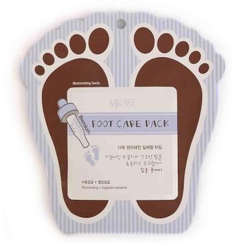 Mjcare Premium Foot Care Pack Nemlendirici Çorap Tipi Ayak Bakım Maskesi