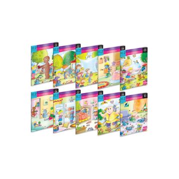 Mk Publications 10'lu Set Karekod Dinlemeli İngilizce İlkokul 2.Sınıf Hikaye