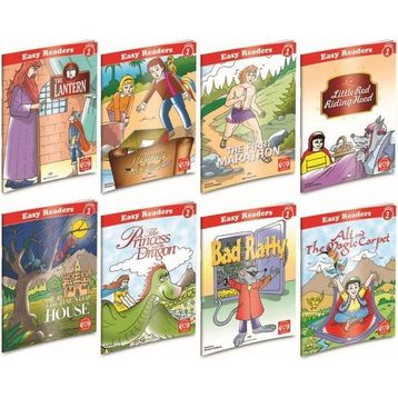 Mk Publications İngilizce 8 Kitap Level-1 Karekod Dinlemeli Hikaye Seti