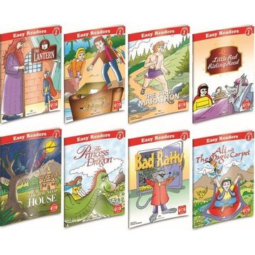 Mk Publications İngilizce 8 Kitap Level-1 Karekod Dinlemeli Hikaye Seti