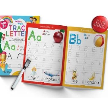 Mk Publications Write and Wipe Trace Letters