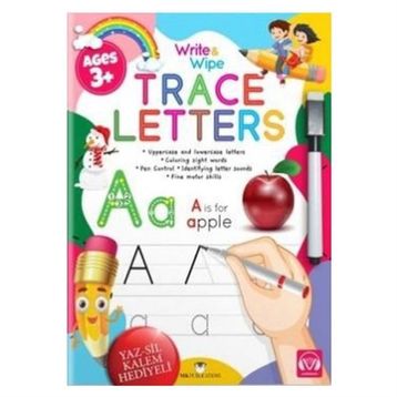 Mk Publications Write and Wipe Trace Letters