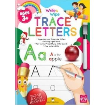 Mk Publications Write and Wipe Trace Letters