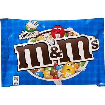 M&M's Crispy Pouch 36 gr Draje