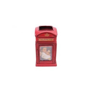 Mnk Dekoratif Çerçeveli 1404B-1262 Metal Londra Telefon Kulübesi Kalemlik