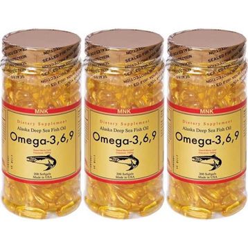 Mnk Omega 3-6-9 1000 mg 200 Kapsül