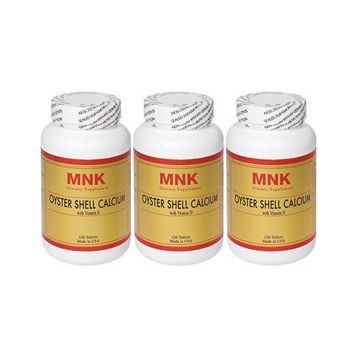 Mnk Oyster Shell Calcium Vitamin D 3x120 Tablet