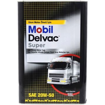 Mobil Delvac Super 20W/50 18 lt Motor Yağı