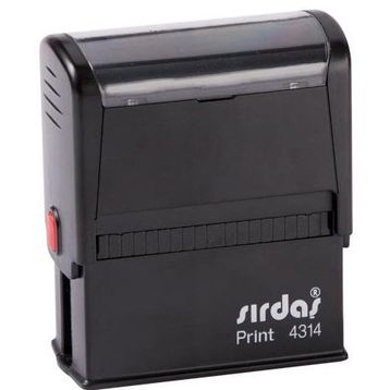 MobiStamps 4314 Mavi Keçeli Kaşe