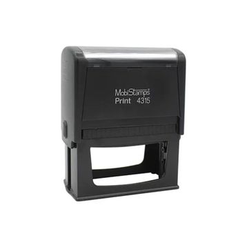 MobiStamps 4315 Mavi Keçeli Kaşe