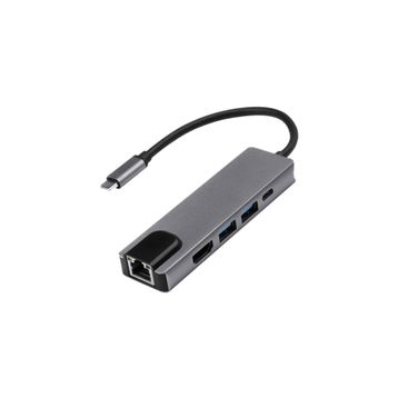 Mobitell 5in1 Usb C Hub 2x Usb 3.0 Hdmı Ethernet Çevirici Adaptör