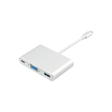 Mobitell Type C To Vga Usb 3.0 Çevirici Dönüştürücü Adaptör