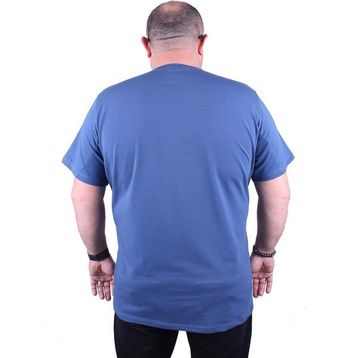 Moc Grande 11160 Büyük Beden İndigo Erkek T-shirt