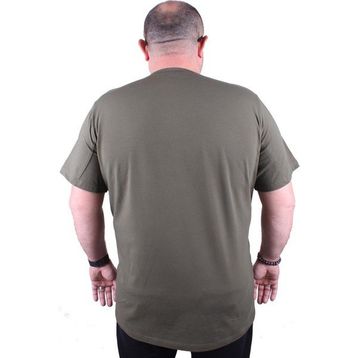 Moc Grande 11170 Büyük Beden Haki Erkek T-shirt
