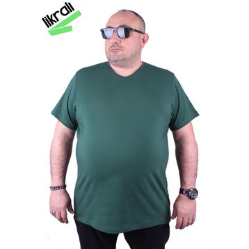 Moc Grande 11170 Büyük Beden Nefti Erkek T-shirt