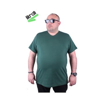 Moc Grande 11170 Büyük Beden Nefti Erkek T-shirt