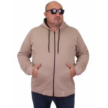 Moc Grande 11701 Toprak Kapüşonlu Erkek Sweatshirt