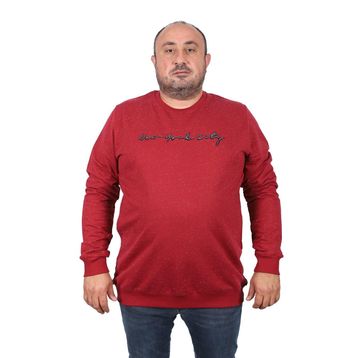 Moc Grande 22704 Bordo Erkek Sweatshirt