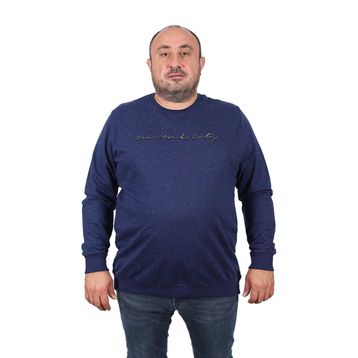 Moc Grande 22704 Lacivert Erkek Sweatshirt
