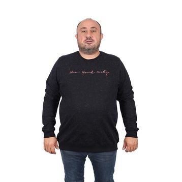 Moc Grande 22704 Siyah Erkek Sweatshirt