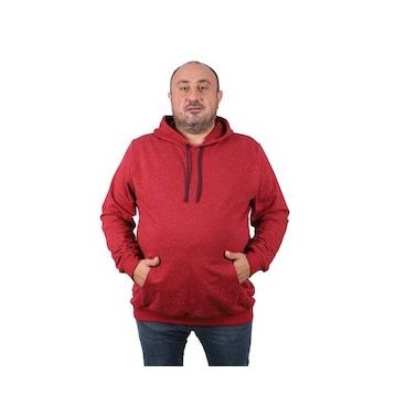 Moc Grande 22705 Bej Kapüşonlu Erkek Sweatshirt