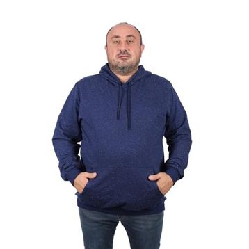 Moc Grande 22705 Lacivert Kapüşonlu Erkek Sweatshirt