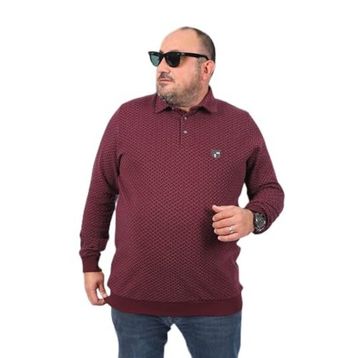 Moc Grande 22717 Bordo Erkek Sweatshirt