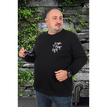 Moc Grande 22733 Siyah Erkek Sweatshirt