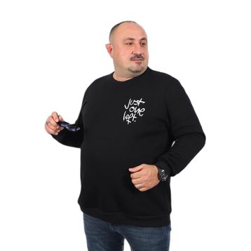 Moc Grande 22733 Siyah Erkek Sweatshirt