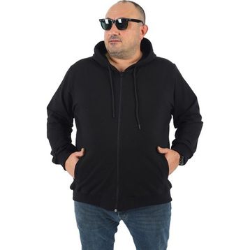 Moc Grande 22751 Siyah Kapüşonlu Erkek Sweatshirt