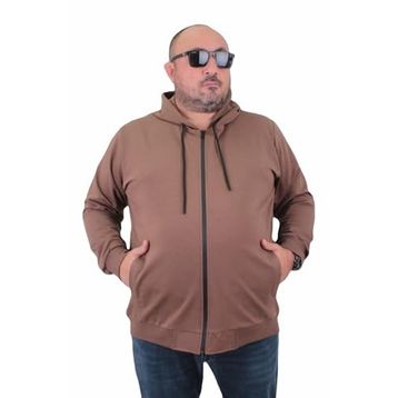 Moc Grande 22751 Taba Kapüşonlu Erkek Sweatshirt