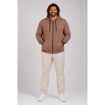 Moc Grande 22751 Taba Kapüşonlu Erkek Sweatshirt