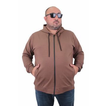 Moc Grande 22751 Taba Kapüşonlu Erkek Sweatshirt