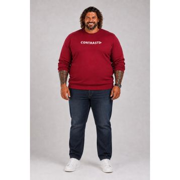 Moc Grande 23205 Bless Bordo Erkek Sweatshirt
