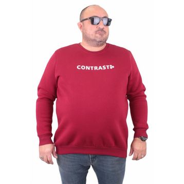 Moc Grande 23205 Bless Bordo Erkek Sweatshirt