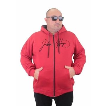 Moc Grande 23221 Jubin Kırmızı Erkek Sweatshirt