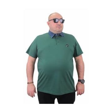 Moc Grande 23420 Büyük Beden Nefti Erkek T-shirt