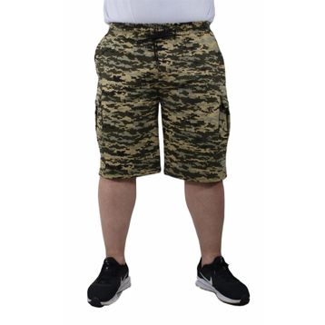 Moc Grande 23606 Commando Camouflage Askeri Yeşil Erkek Şort