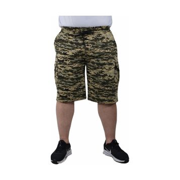 Moc Grande 23606 Commando Camouflage Askeri Yeşil Erkek Şort