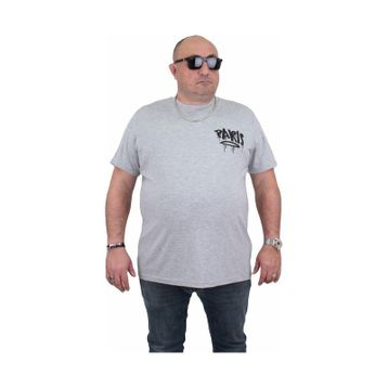 Moc Grande 24129 Paris Gri Melanj Erkek T-shirt