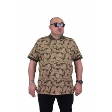 Moc Grande 24455 Hawai Askeri Yeşil Erkek T-shirt