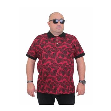 Moc Grande 24455 Hawai Bordo Erkek T-shirt