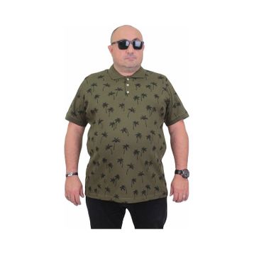 Moc Grande 24460 Palm Askeri Yeşil Erkek T-shirt