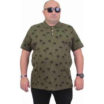 Moc Grande 24460 Palm Askeri Yeşil Erkek T-shirt