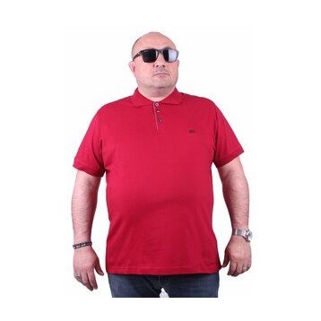 Moc Grande Polo 11500 Büyük Beden Bordo Erkek T-shirt