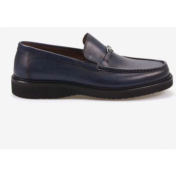 Mocassini 9483 Açık Kahve Lacivert Erkek Günlük Ayakkabı