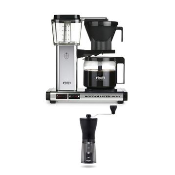 Moccamaster KBG 741 AO Fırçalı Gümüş Filtre Kahve Makinesi