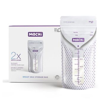 Mochi 25 Adet Süt Saklama Poşeti